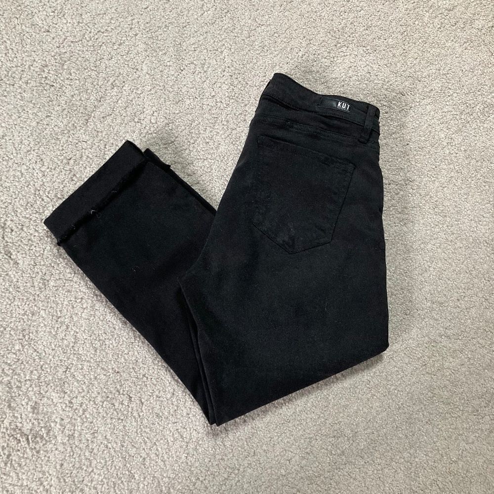 Kut from the Kloth, AMY crop straight leg, Black, 8P